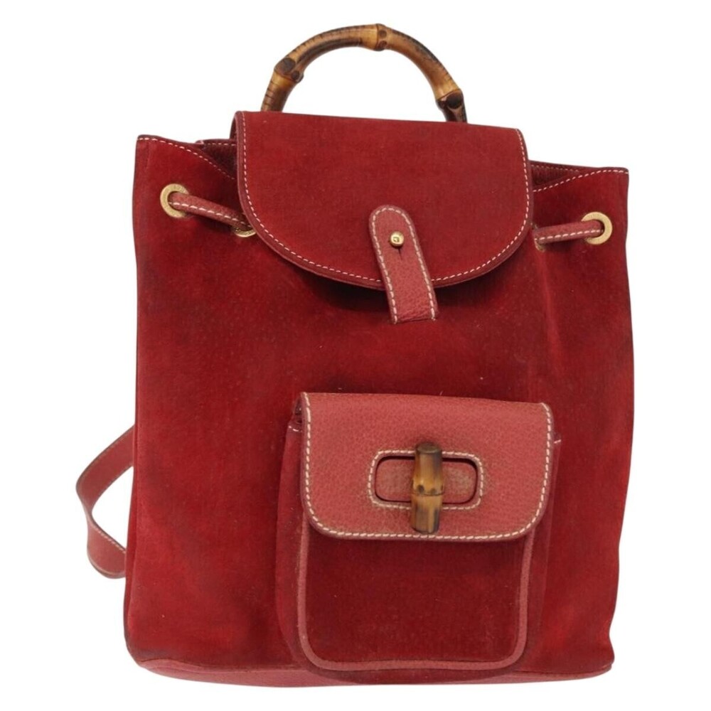 Gucci Vintage Bamboo Leather Mini